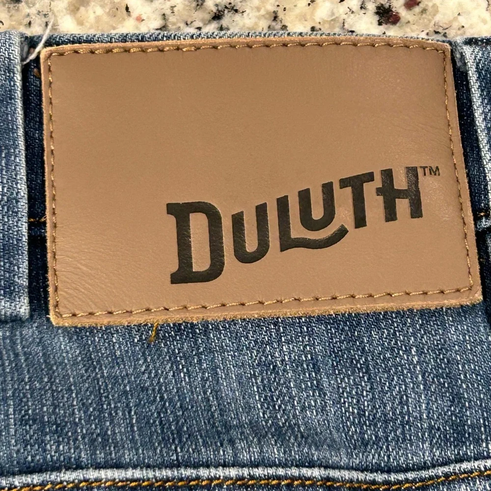 Duluth Trading Co‎ Men's  Relaxed Straight-Leg Ballroom Double Flex Jeans 46x30